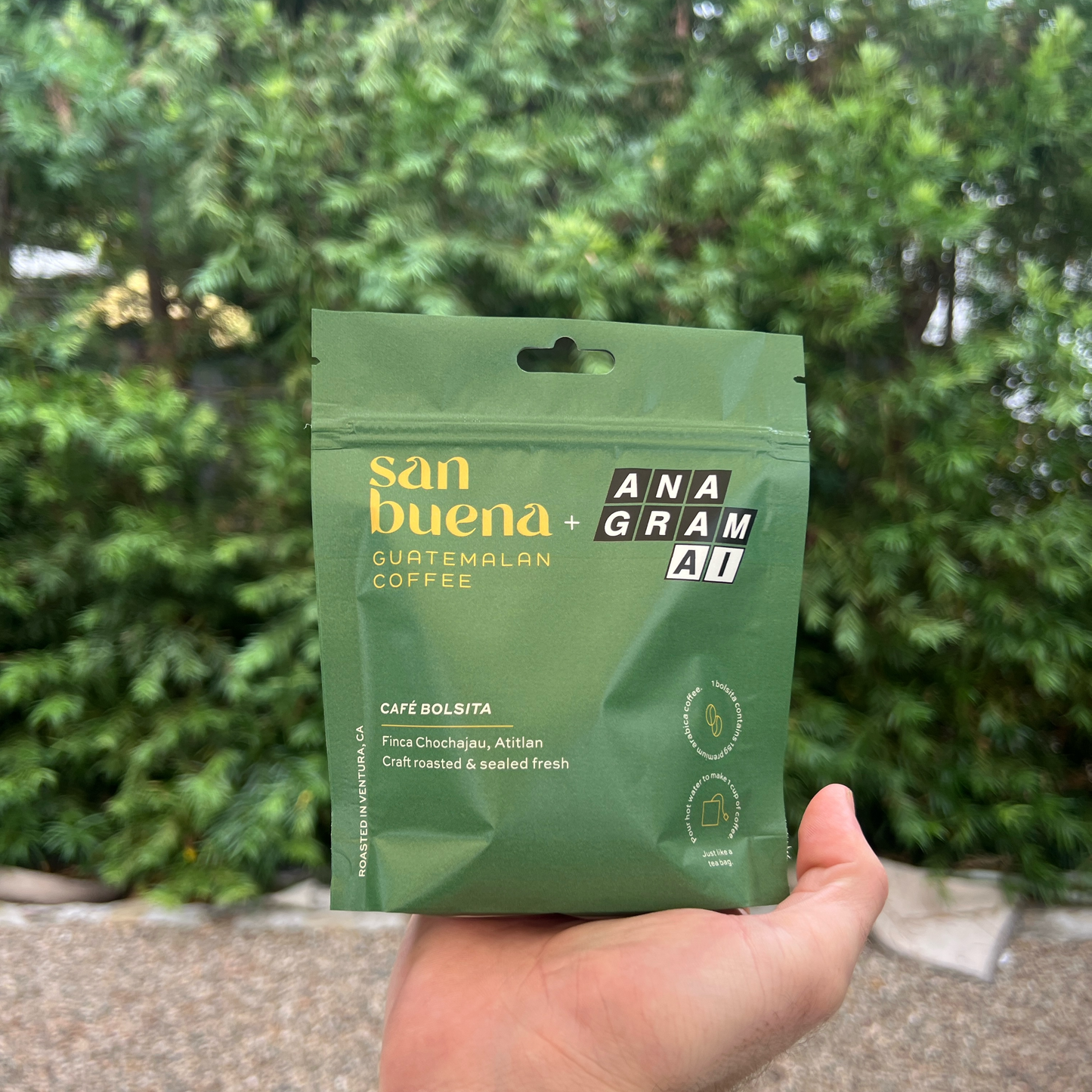 SAN BUENA + ANAGRAM COFFEE BOLSITA PACK